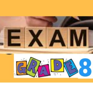 GRADE 8 EXAMS